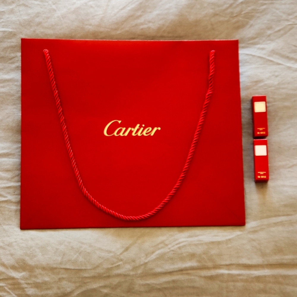 Cartier Parfum and Large Bag bundle